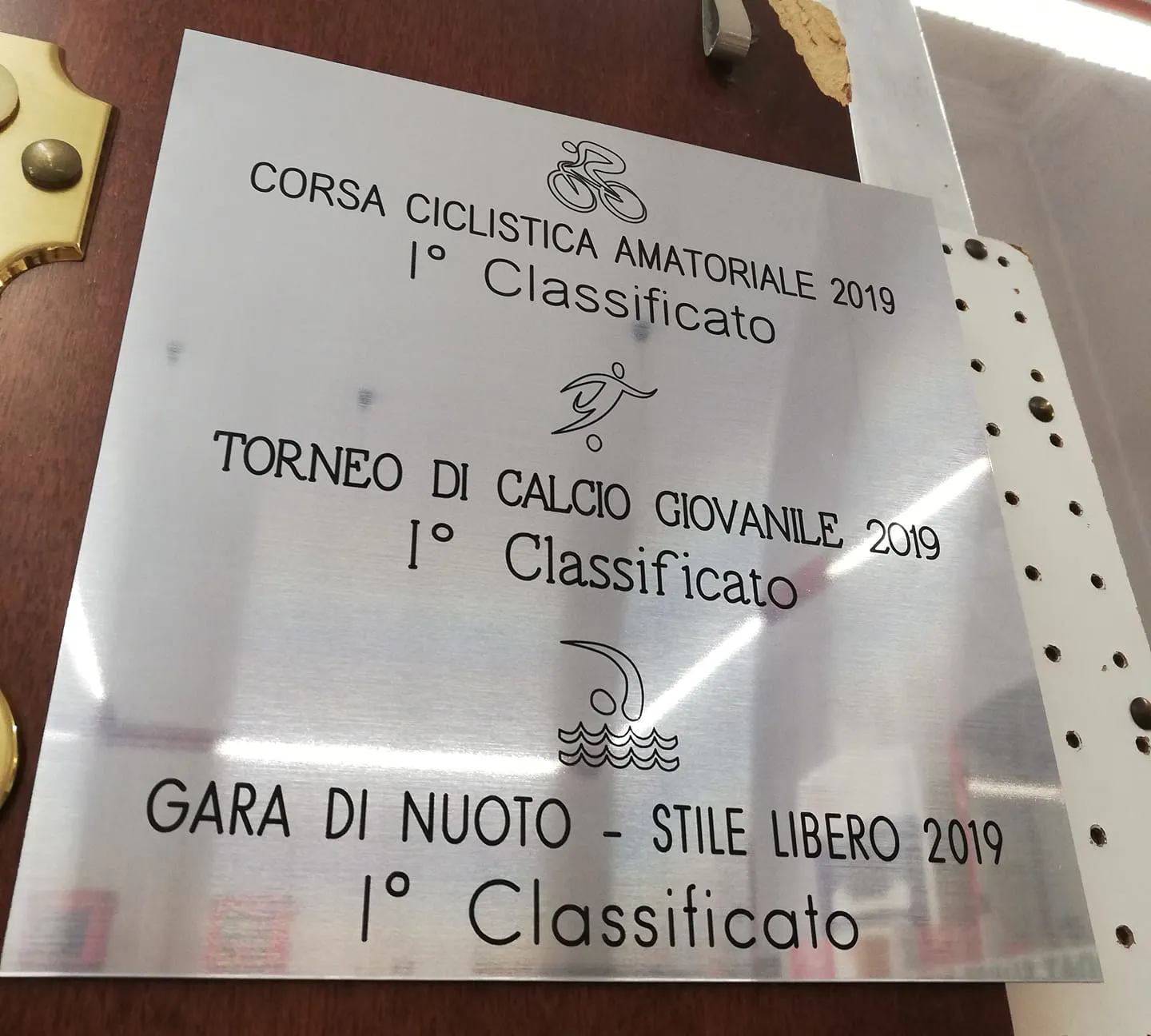Targa incisa Verona